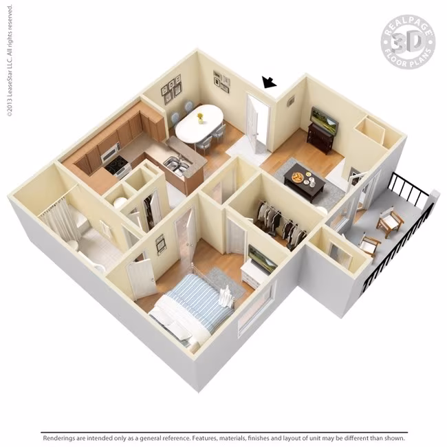 Unit 2335 2326 floor plan